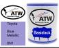 Preview: Toyota, Blue Metallic, 8N1: 1L Lackdose, von ATW Autoteile West.